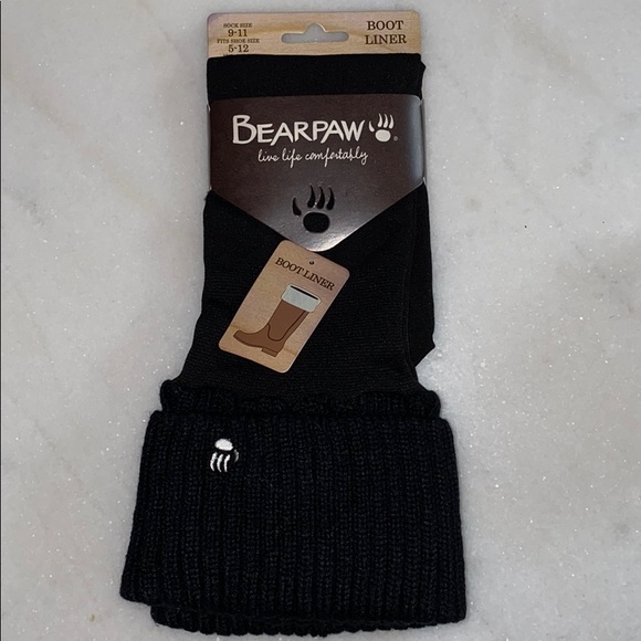🔥BEARPAW Basic Knit Boot Liners NWT - Picture 3 of 5